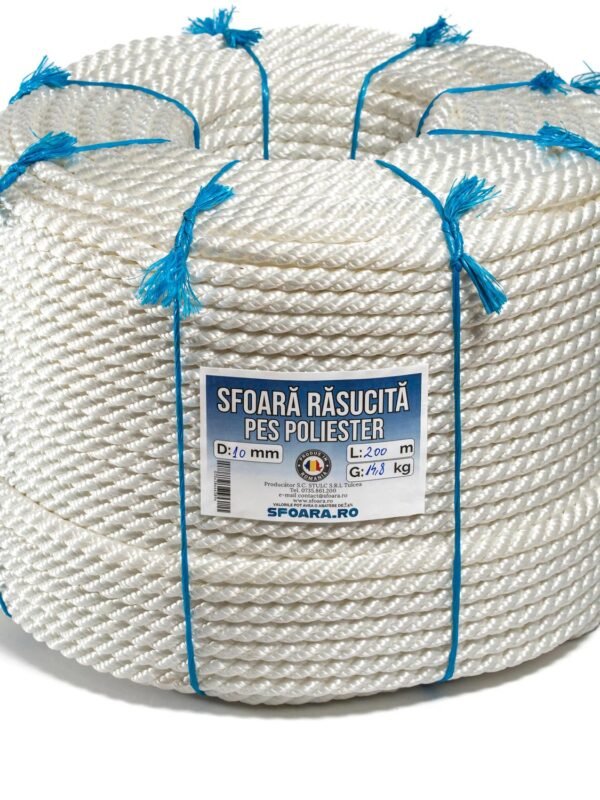 Sfoara rasucita PES - 10mm