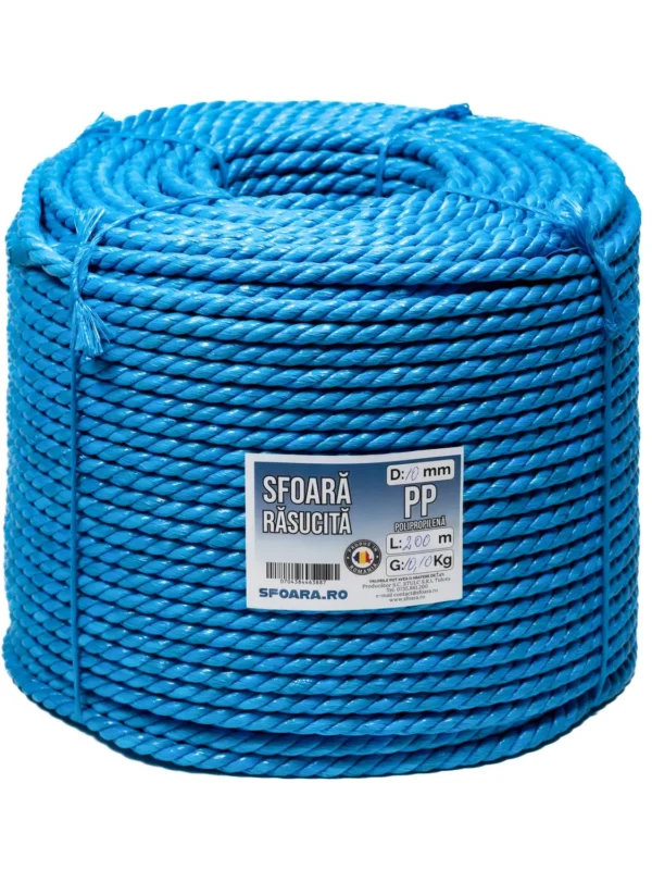 Sfoara rasucita PP - 10mm